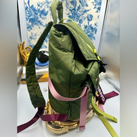 🆕 GANNI 🧿 NWT Tech Recycled Backpack, Kalamata - Picture 5 of 14